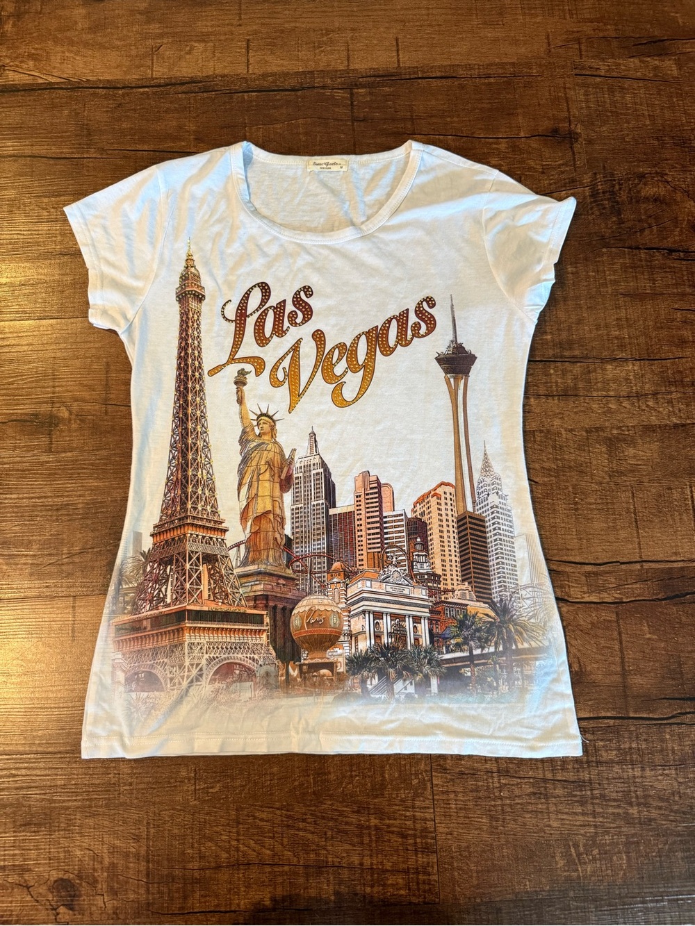Las Vegas Graphic Tee - White Crewneck